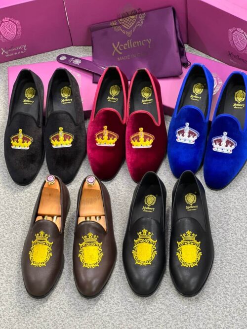 Discover Unrivaled Elegance with Xcellency Velvet Luxury Shoes for Men