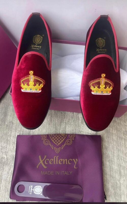 Discover Unrivaled Elegance with Xcellency Velvet Luxury Shoes for Men