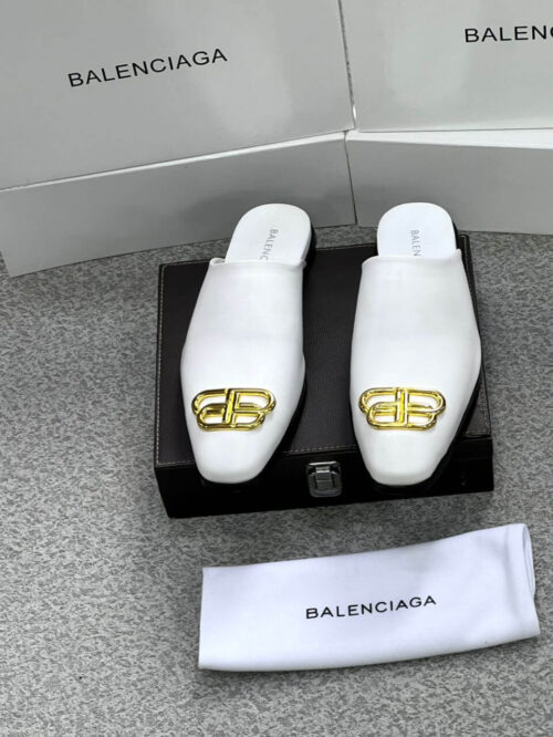 Balenciaga Luxury Half Shoes for Men - Designer Mules & Backless Loafers